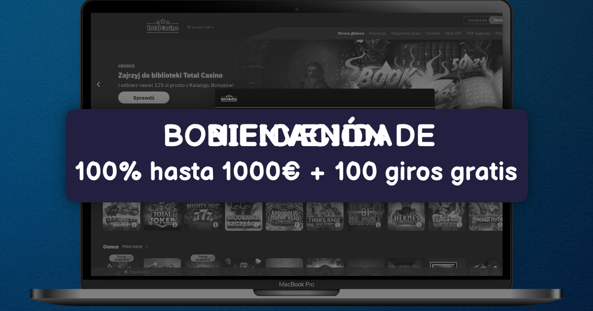 Total Casino banner